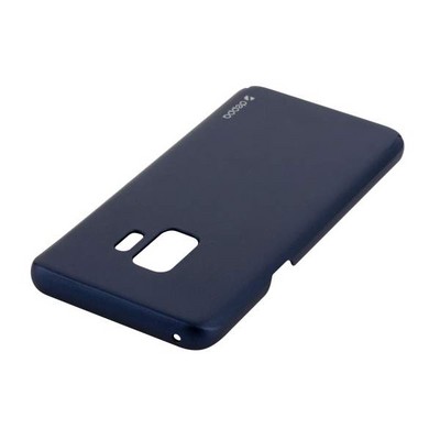 Чехол-накладка пластик Soft touch Deppa Air Case D-83339 для Samsung GALAXY S9 SM-G960F 1мм Синий - фото 52317