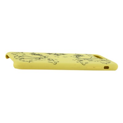 Чехол-накладка силиконовый Silicone Cover для iPhone 8 Plus/ 7 Plus (5.5") Узор Желтый - фото 52381