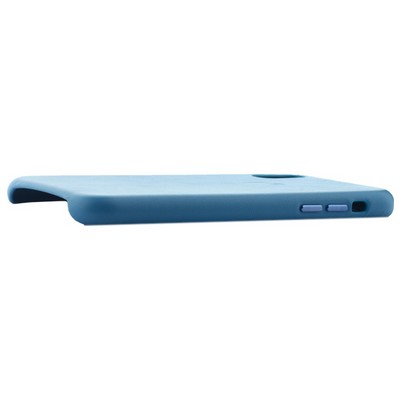 Чехол-накладка кожаная Leather Case для iPhone XR (6.1") Blue Голубой - фото 52393