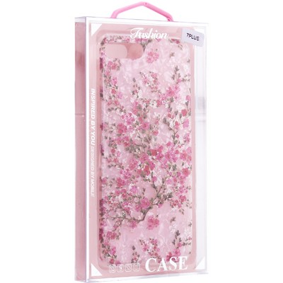 Чехол-накладка пластиковый MItrifON для iPhone 8 Plus/ 7 Plus (5.5") с силиконовыми бортами Розовый вид №2 - фото 52507