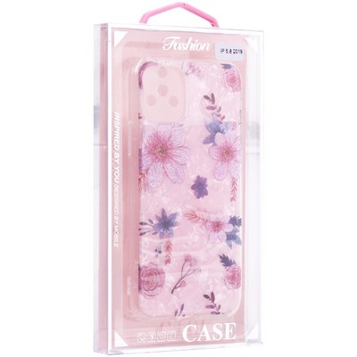 Чехол-накладка пластиковый MItrifON для iPhone 11 Pro (5.8") с силиконовыми бортами Розовый вид №4 - фото 52547