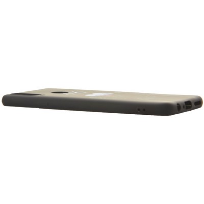 Чехол-накладка силикон MItriFON для Samsung A20S 0.8мм с флуоресцентным рисунком AW Черный - фото 52749