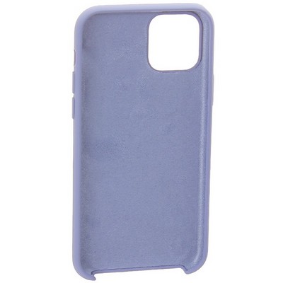 Накладка силиконовая MItrifON для iPhone 11 Pro (5.8") без логотипа Dark Lilac Темно-сиреневый №46 - фото 52914