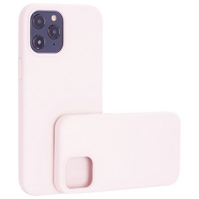 Чехол-накладка силиконовый TOTU Outstanding Series Silicone Case для iPhone 12 Pro Max 2020 (6.7") Розовый песок - фото 52926