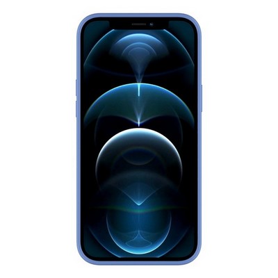 Чехол-накладка силикон Deppa Gel Color Case D-87757 для iPhone 12 Pro Max (6.7") 1.0мм Синий - фото 53273