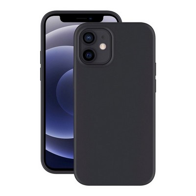 Чехол-накладка силикон Deppa Gel Color Case D-87760 для iPhone 12 mini (5.4") 1.0мм Черный - фото 53284
