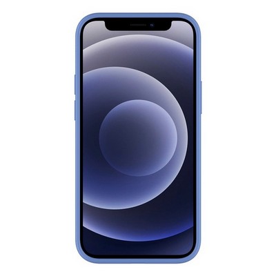 Чехол-накладка силикон Deppa Gel Color Case D-87762 для iPhone 12 mini (5.4") 1.0мм Синий - фото 53294