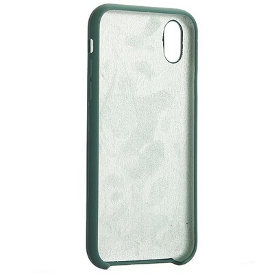 Накладка силиконовая MItrifON для iPhone XR (6.1") без логотипа Pine Green - Бриллиантово-зеленый № 58 - фото 53698