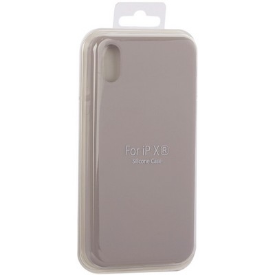 Накладка силиконовая MItrifON для iPhone XR (6.1") без логотипа Lavender Лавандовый №7 - фото 53714