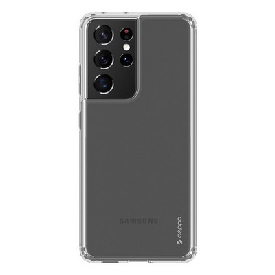 Чехол-накладка силикон Deppa Gel Pro D-870034 для Samsung S21 Ultra 1.5мм Прозрачный - фото 53906