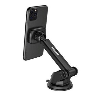 Автомобильный держатель Hoco CA67 Sagittarius series stretch magnetic car holder магнитный универсальный на присоске черный - фото 54067