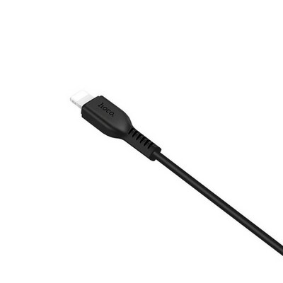 Дата-кабель USB Hoco X20 Flash Lightning (2.0 м) Черный - фото 54074