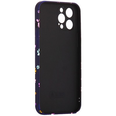 Чехол-накладка силикон MItriFON для iPhone 12 Pro Max (6.7") 0.8мм с флуоресцентным рисунком AW J80 - фото 54224