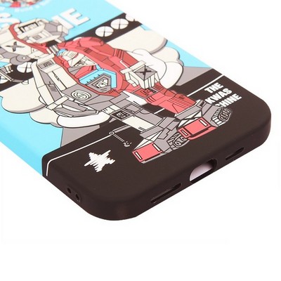 Чехол-накладка силикон MItriFON для iPhone 12 Pro (6.1") 0.8мм с флуоресцентным рисунком AW J85 - фото 54289