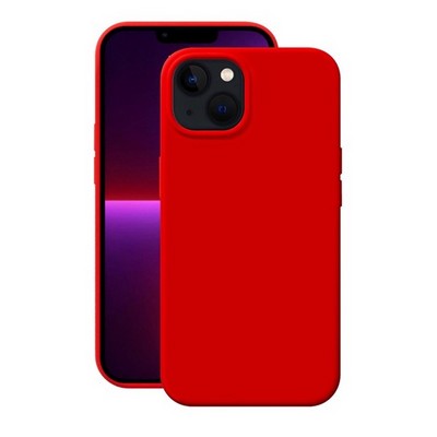 Чехол-накладка силикон Deppa Liquid Silicone Pro Case D-88100 для iPhone 13 (6.1") Красный - фото 54590