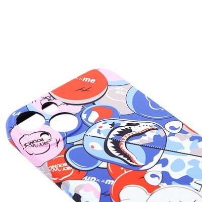 Чехол-накладка силикон MItriFON для iPhone 13 (6.1") 0.8мм с флуоресцентным рисунком J63 - фото 54635