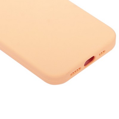 Накладка силиконовая MItrifON для iPhone 13 Pro (6.1") без логотипа Персиковый - фото 54760