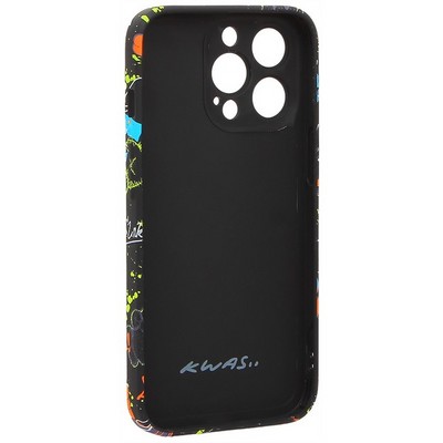 Чехол-накладка силикон MItriFON для iPhone 13 Pro (6.1") 0.8мм с флуоресцентным рисунком AW J110 - фото 54819