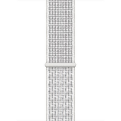 Apple Watch Series 4 44mm Nike+ GPS Silver Aluminum Case with Summit White Nike Sport Loop MU7H2 - фото 7304