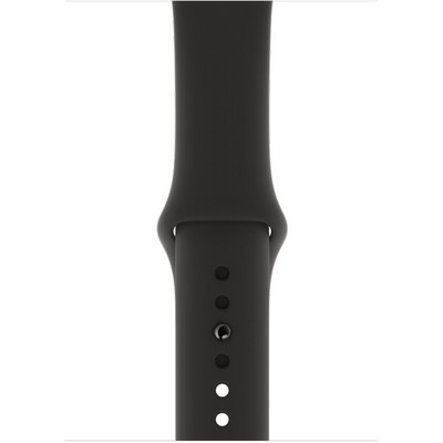 Apple Watch Series 4 GPS 40mm Space Gray Aluminum Case with Black Sport Band MU662 (Серый космос / Черный) дубль - фото 7433