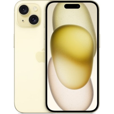 Apple iPhone 15 128GB Yellow (желтый) - фото 56401