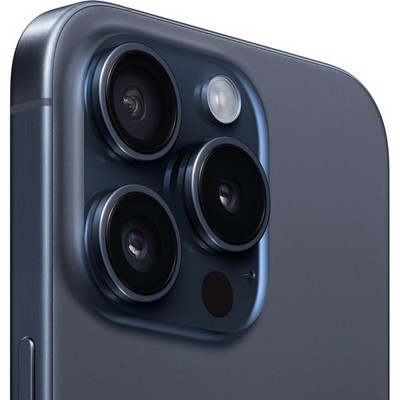 Apple iPhone 15 Pro 128GB eSIM Blue Titanium (синий титан) - фото 56772