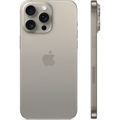 Apple iPhone 15 Pro Max 256GB eSIM Natural Titanium (титан) - фото 56934