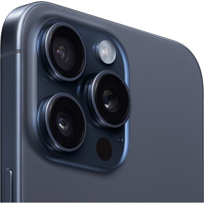 Apple iPhone 15 Pro Max 1TB eSIM Blue Titanium (синий титан) - фото 56972