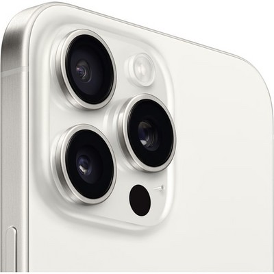 Apple iPhone 15 Pro Max 256GB eSIM White Titanium (белый титан) - фото 56944