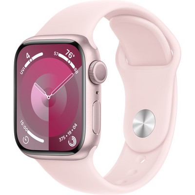 Apple Watch Series 9 GPS 41mm S/M/L Pink Aluminium (розовый) - фото 56981