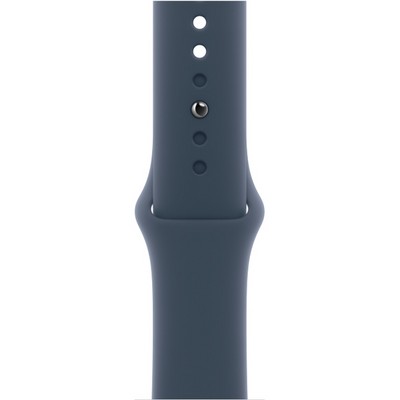 Apple Watch Series 9 GPS 41mm S/M/L Silver Aluminium Blue (серебристый/синий) - фото 56986
