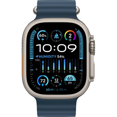 Apple Watch Ultra 2 GPS + Cellular 49mm Ocean Band Blue (синий) - фото 57015