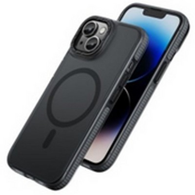 Чехол пластиковый Hoco AS2 Lord magnetic protective case для iPhone 15 (6.1") 1.5mm Черный - фото 57107