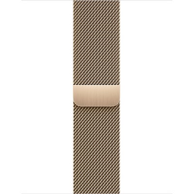 Apple Watch Series 9 GPS + Cellular 41mm Gold Stainless Steel Milanese Loop (золото) - фото 57304