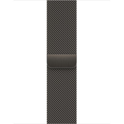 Apple Watch Series 9 GPS + Cellular 41mm Graphite Stainless Steel Milanese Loop (графит) - фото 57310