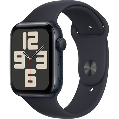 Apple Watch SE 2023 GPS 44mm S/M/L Midnight Aluminium (тёмная ночь) - фото 57344
