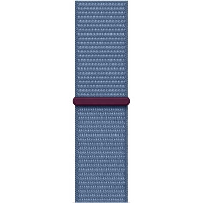 Apple Watch SE 2023 GPS 40mm Silver Aluminium Sport Loop (серебристый/синий) - фото 57379