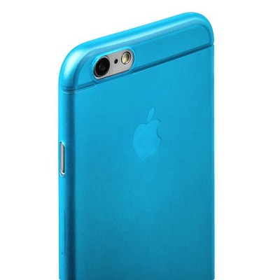 Накладка пластиковая ультра-тонкая iBacks iFling Ultra-slim PP Case для iPhone 6s/ 6 (4.7) - (ip60150) Blue Голубая - фото 55366