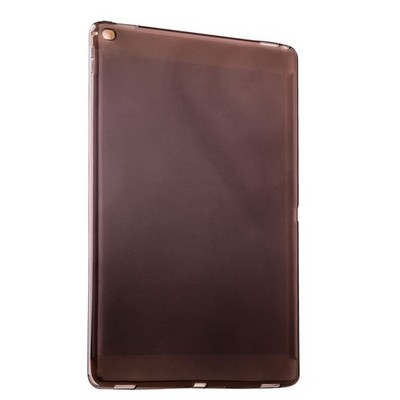 Чехол силиконовый для iPad Pro (12,9") супертонкий в техпаке (прозрачно-чёрный) - фото 14135