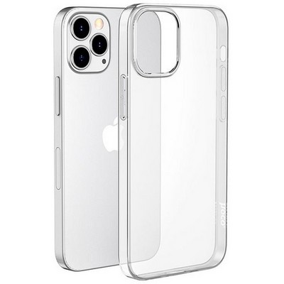 Чехол силиконовый Hoco Light Series для iPhone 15 Pro Max (6.7") тонкий TPU 0,8mm Прозрачный - фото 57884