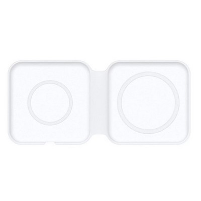 Беспроводное зарядное устройство TGVIS D21 Magnetic Wireless Charger для Apple iPhone/ Watch (1-5ser) 15W Белый - фото 57886