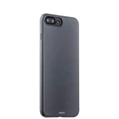 Чехол-накладка пластик Soft touch Deppa Air Case D-83274 для iPhone 8 Plus/ 7 Plus (5.5) 1мм Графитовый - фото 55424