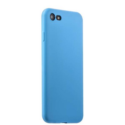 Чехол-накладка силикон Soft touch Deppa Gel Air Case D-85266 для iPhone SE (2020г.)/ 8/ 7 (4.7) 0.7мм Голубой - фото 55427