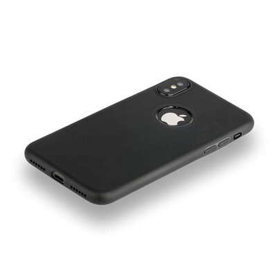 Чехол силиконовый Hoco Fascination Series для iPhone XS/ X (5.8") Черный - фото 15161