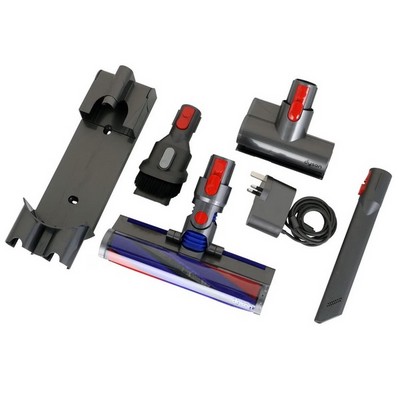 Пылесос Dyson V8 Slim Fluffy, красный - фото 59028