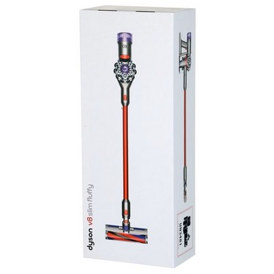 Пылесос Dyson V8 Slim Fluffy, красный - фото 59029