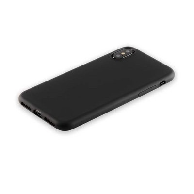 Чехол-накладка силикон Anycase TPU A-140048 для iPhone XS/ X (5.8") 1.0 мм матовый Черный - фото 15449