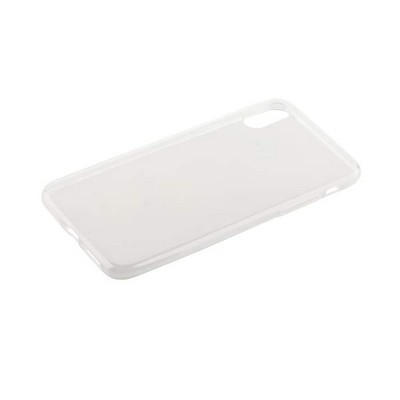 Чехол силиконовый для iPhone XS/ X (5.8") 1.0 мм уплотненный в техпаке (прозрачный) - фото 55503