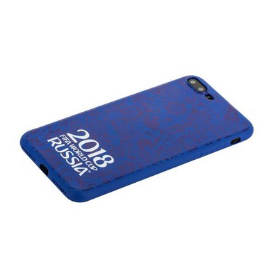 Чехол-накладка TPU Deppa D-103927 ЧМ по футболу FIFA™ Official Logotype для iPhone 8 Plus/ 7 Plus (5.5") Синий - фото 55521