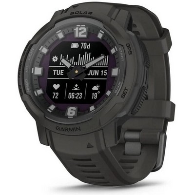 Garmin Instinct Crossover Solar Tactical Edition Black (010-02730-00) - фото 61055